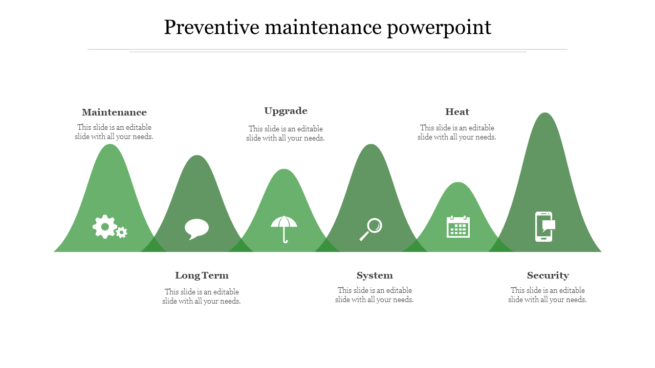 preventive maintenance powerpoint-green
